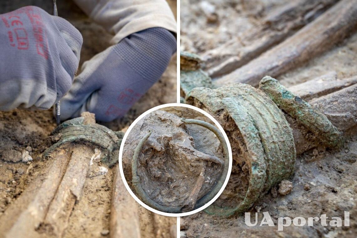 Вчені знайшли у Франції поховання з шістьма браслетами на щиколотці