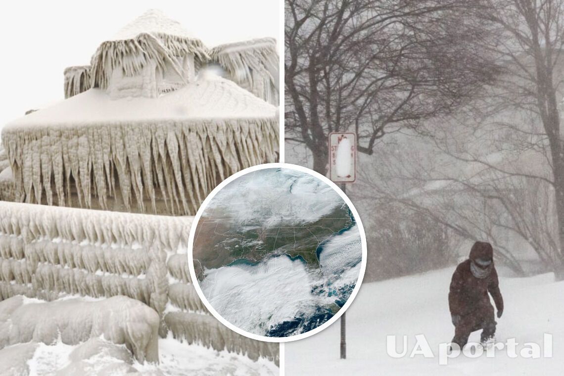 Снігові бурі накрили США - на будинках висять бурульки, а люди замерзають від мінусової температури