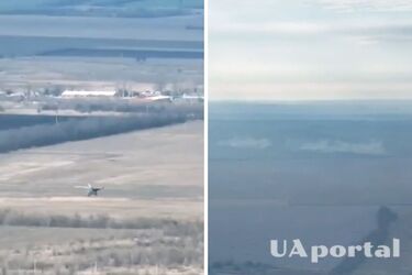 У мережі показали, як українські гелікоптери відпрацювали по скупченню росіян: відео з дрона