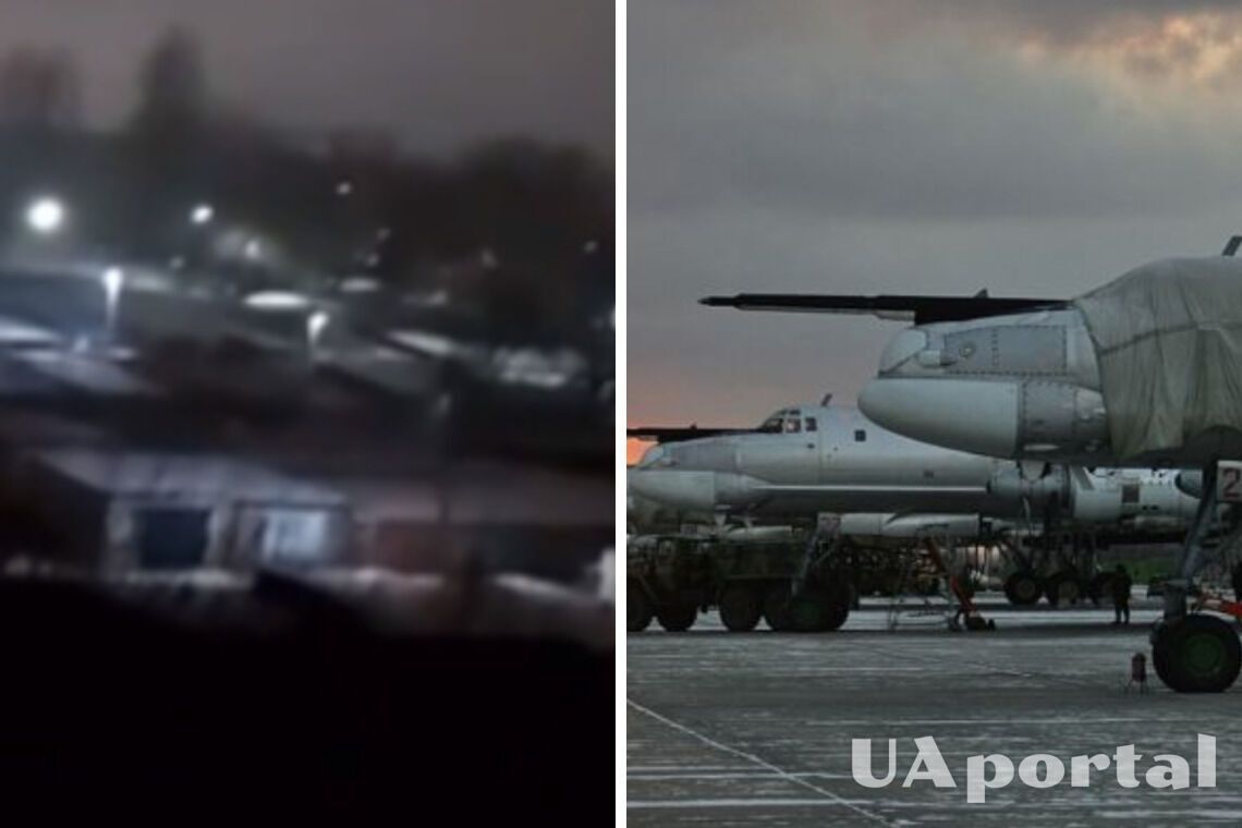 На аэродроме Энгельс в РФ раздался мощный взрыв - взрывы в России - хлопок