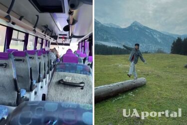 Водитель автобуса в Словении включает для беженцев популярную украинскую музыку. Эксклюзивное видео