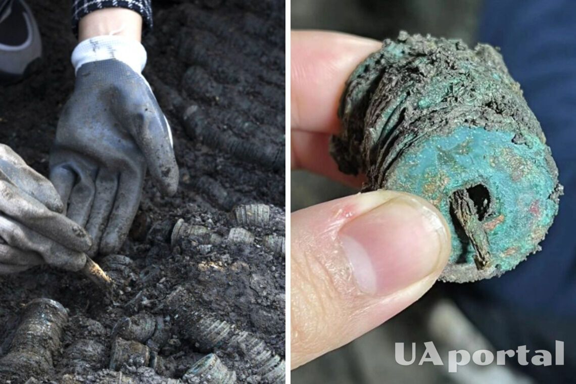 В Китае обнаружили 1,5 тонн бронзовых монет (фото)