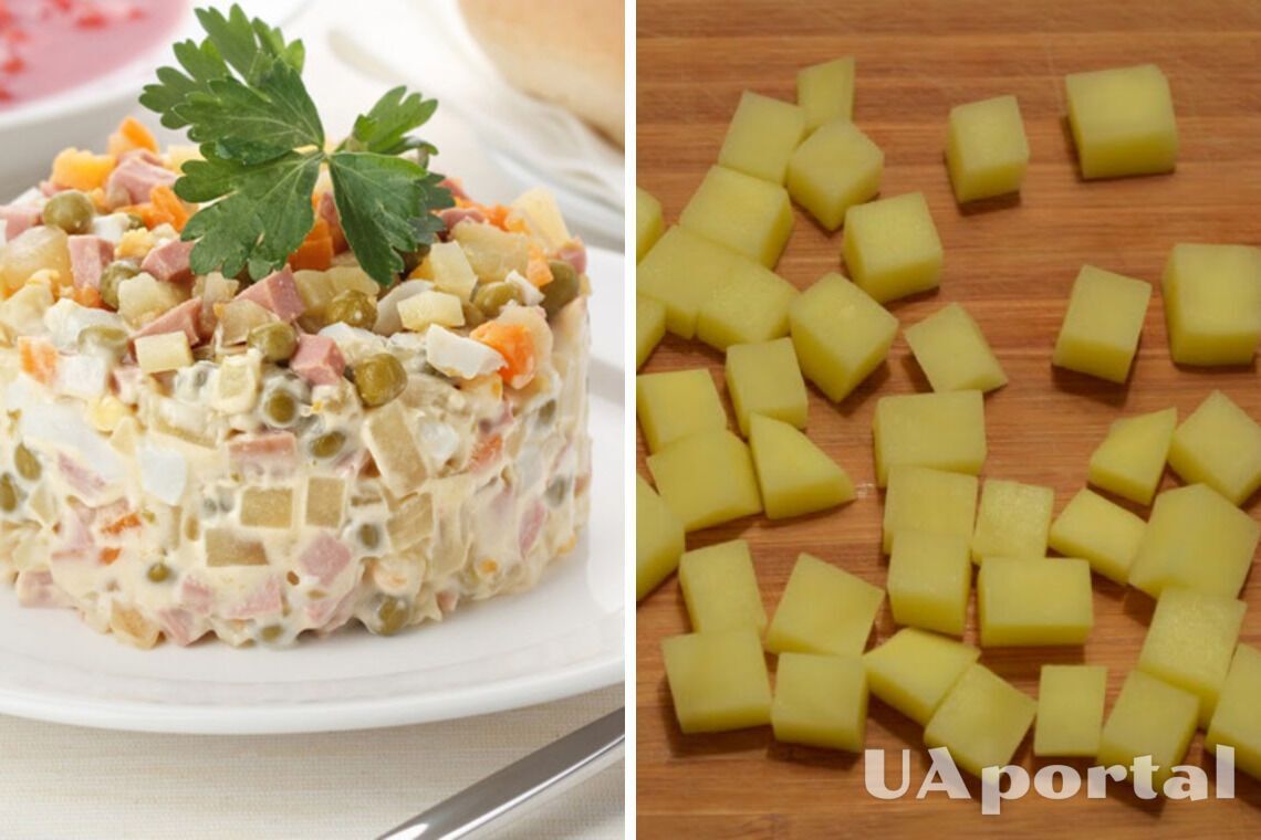 Як зварити картоплю для салату олів'є так, щоб вона не розварилась
