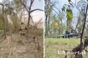 Бойцы ССО обстреляли российский танк с близкого расстояния.