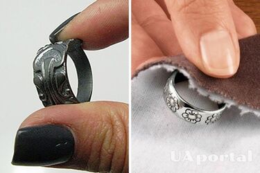 Як почистити срібло від потемніння в домашніх умовах