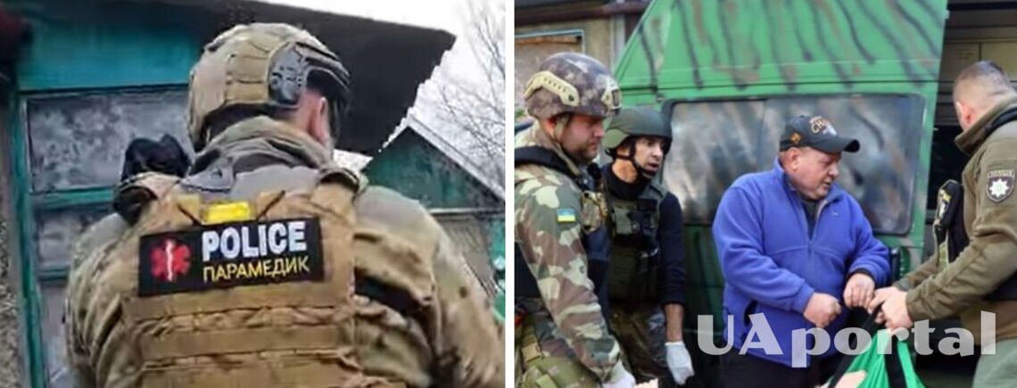 У поліції показали, як 'білі янголи' у темряві з тепловізором розшукують та рятують поранених на Донеччині (відео)