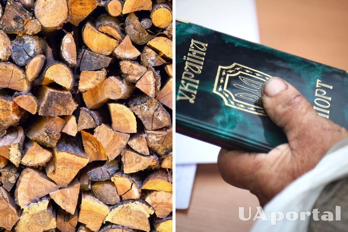 Украинцам напомнили, кто может получить дрова и какие для этого нужны документы