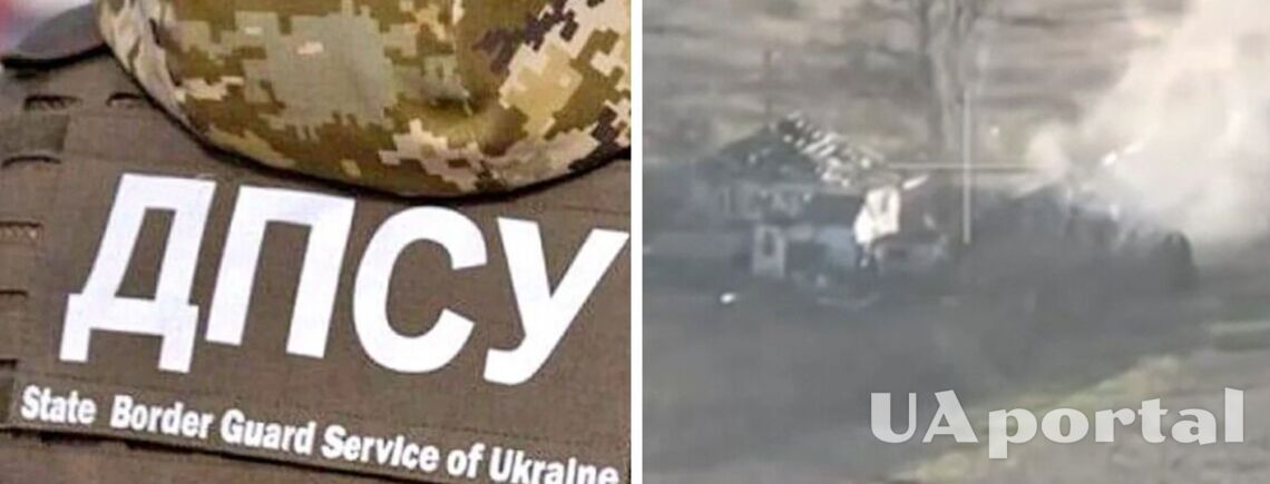 Украинские пограничники на Донбассе из миномета уничтожили дом с оккупантами (видео)