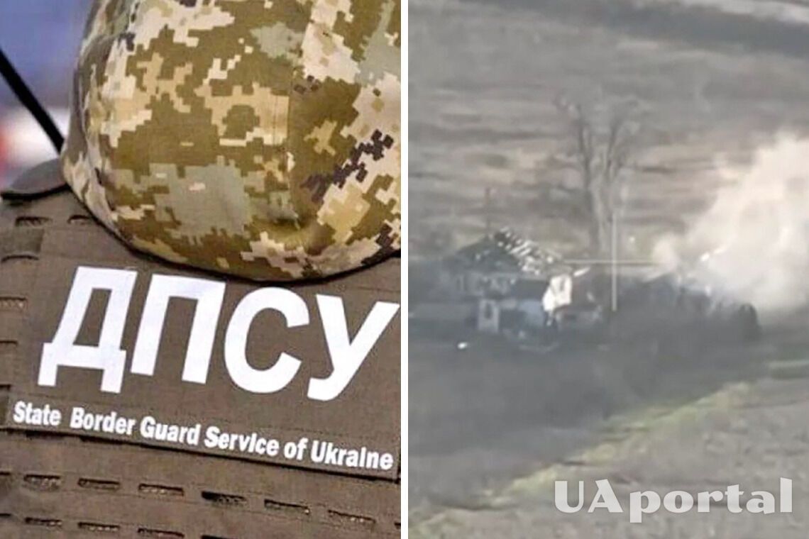 Українські прикордонники на Донбасі з міномета знищили будинок з окупантами (відео)