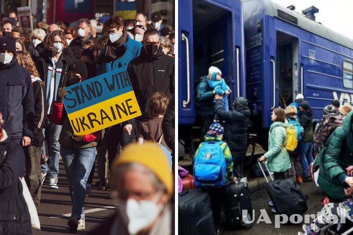 Стало известно, сколько украинцев уехали за границу с 24 февраля