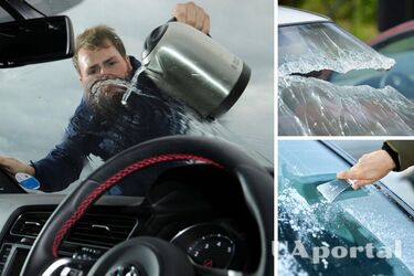 Почему нельзя размораживать стекло авто горячей водой