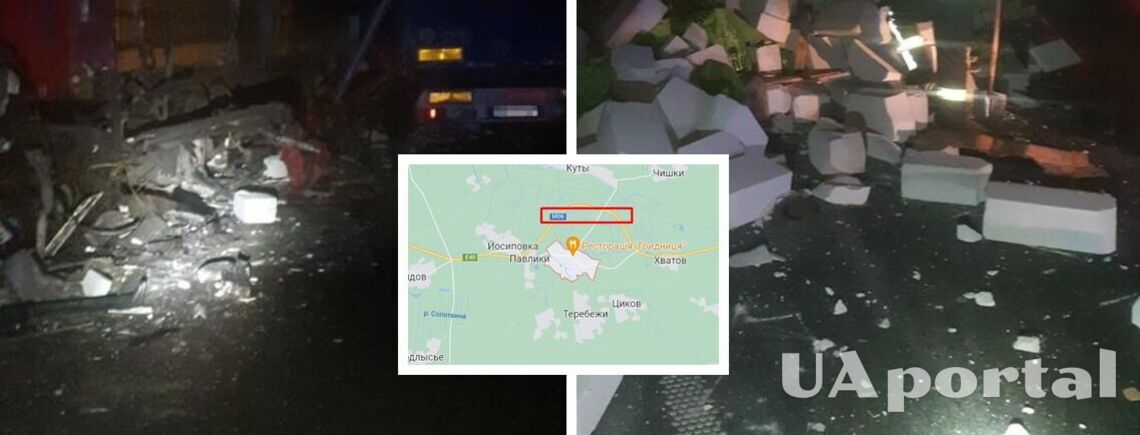 Во Львовской области столкнулись два грузовика: оба водителя погибли (фото)