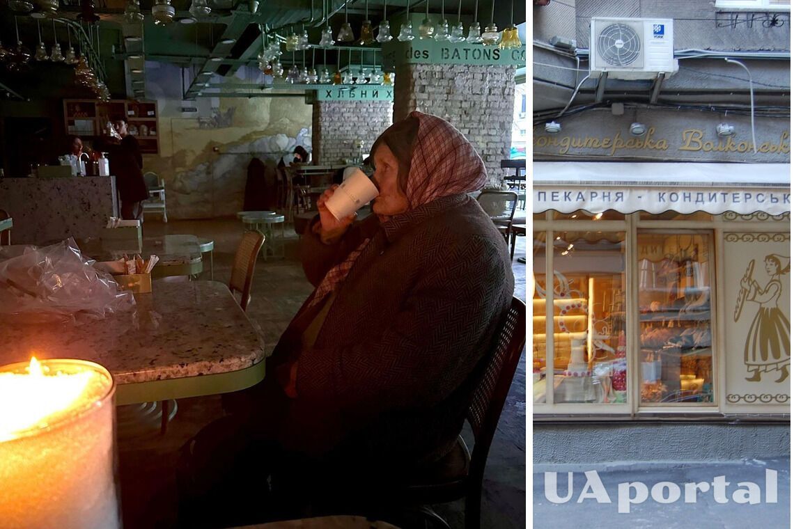 В Хлебном на Пассаже в Киеве выгнали бабушку, которая хотела погреться в заведении