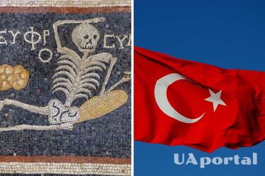 В Турции обнаружили древнегреческую мозаику, призывающую радоваться жизни (фото)