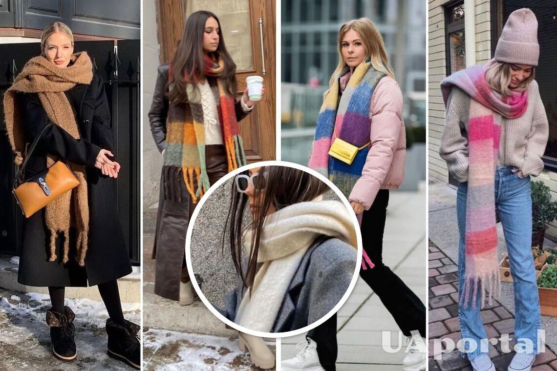 Как модно носить шарф в 2022-2023 годах – модные тренды зимы