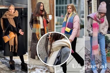 Як модно носити шарф у 2022-2023 роках - модні тренди зими