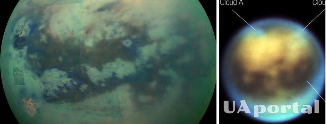 Ученые увидели тучи на Титане, которые помогут исследовать климат спутника Сатурна (фото)