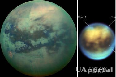 Космічний телескоп Джеймс Вебб зробив знімки хмар на супутнику Сатурна