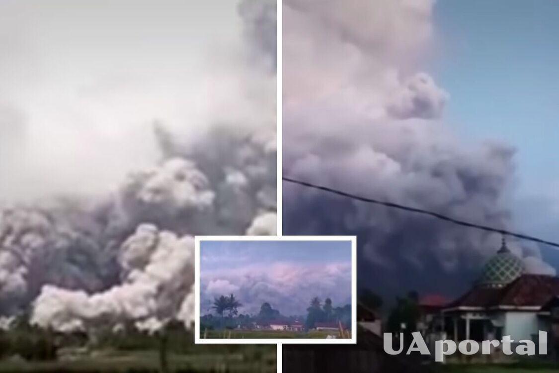 В Індонезії почалось виверження найбільшого вулкана Семеру: небезпека найвищого рівня та гігантські хмари попелу