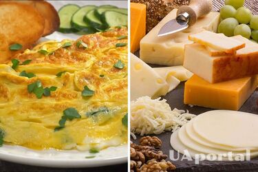 Сытный завтрак за 5 минут: как приготовить сырный омлет