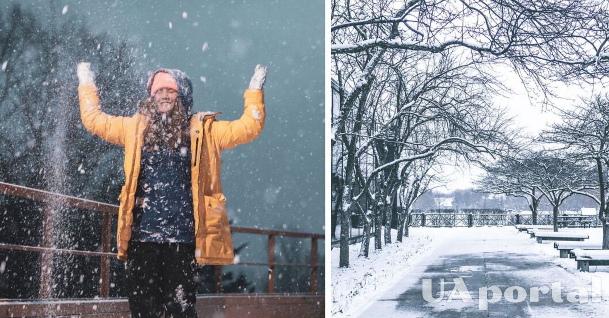Погода в Украине - синоптик прогнозирует потепление, снегопады и ливни
