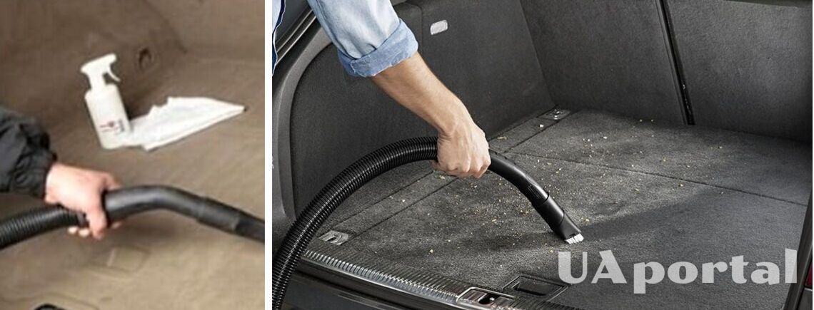 Как легко очистить багажник авто от пятен и запаха на зиму: полезный лайфхак