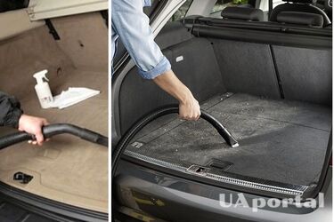 Як почистити багажник машини від сміття та бруду 