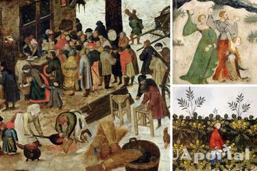 Как люди жили зимой в средние века