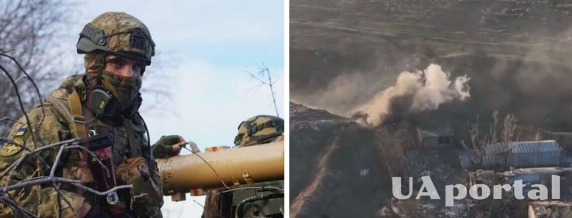 'Оккупанты больше не были замечены': десантники показали, как уничтожают врага у Бахмута (видео)