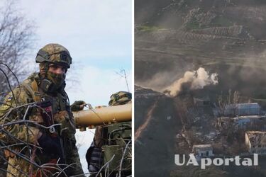 'Окупантів більше не було помічено': десантники показали, як нищать ворога біля Бахмута (відео)