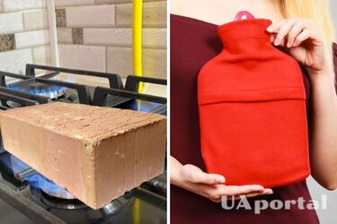 Отопление дома с помощью грелок и кирпичей