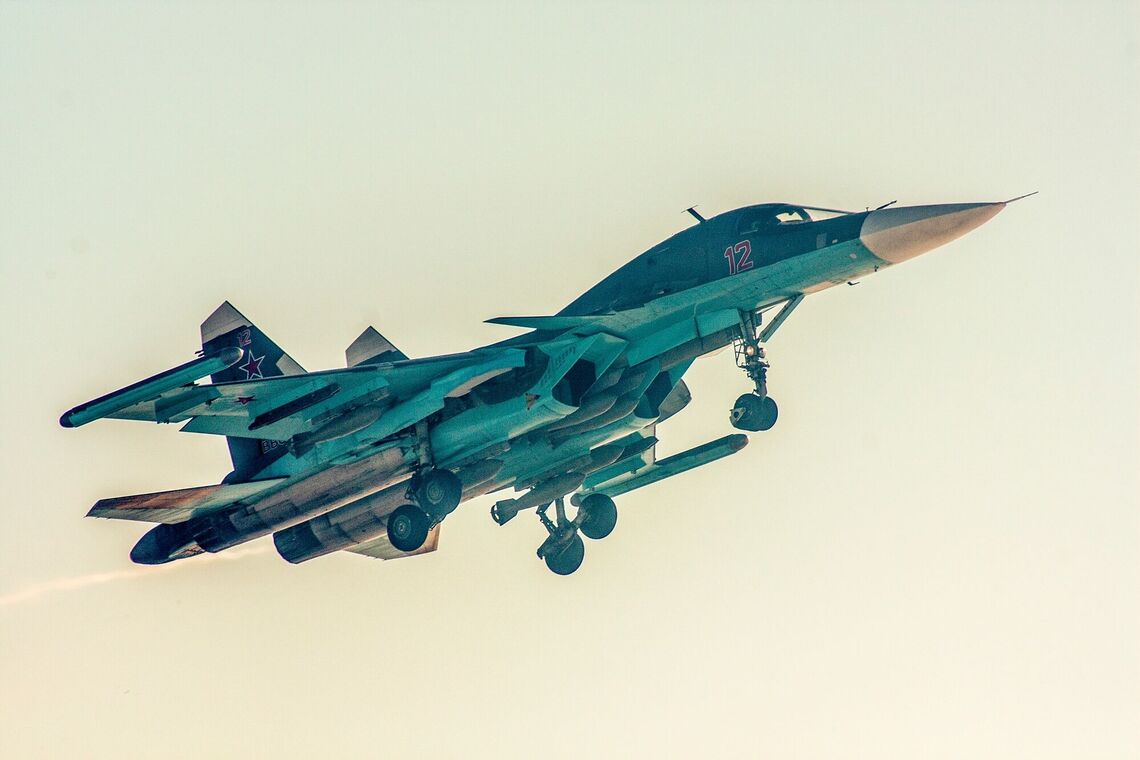 Российский военный самолет