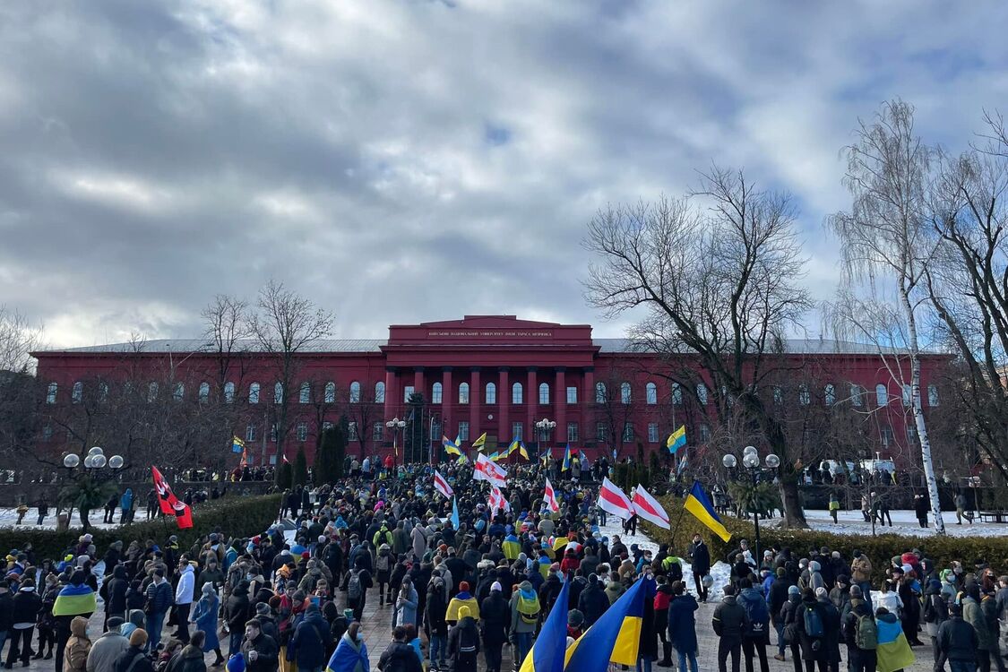 Тисяча людей провели 'Марш єдності' у Києві