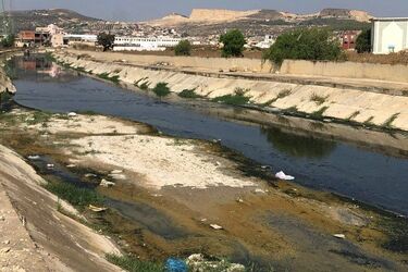Голубая река в Тунисе