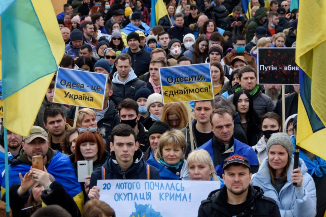 Марш Единства в Одессе