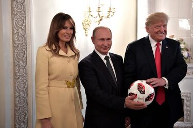 Дональд Трамп та Володимир Путін