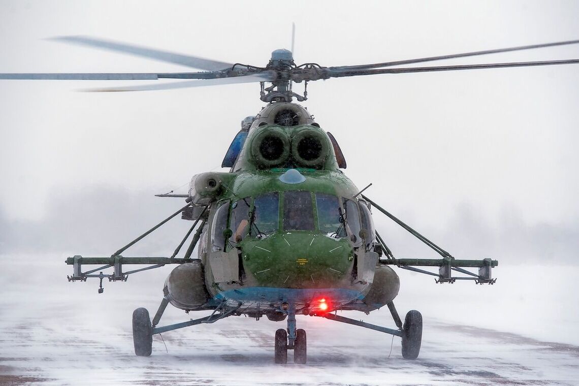 Російський військовий вертоліт