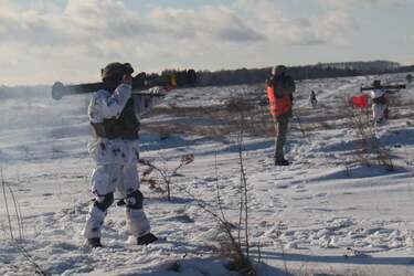 Украинские военные