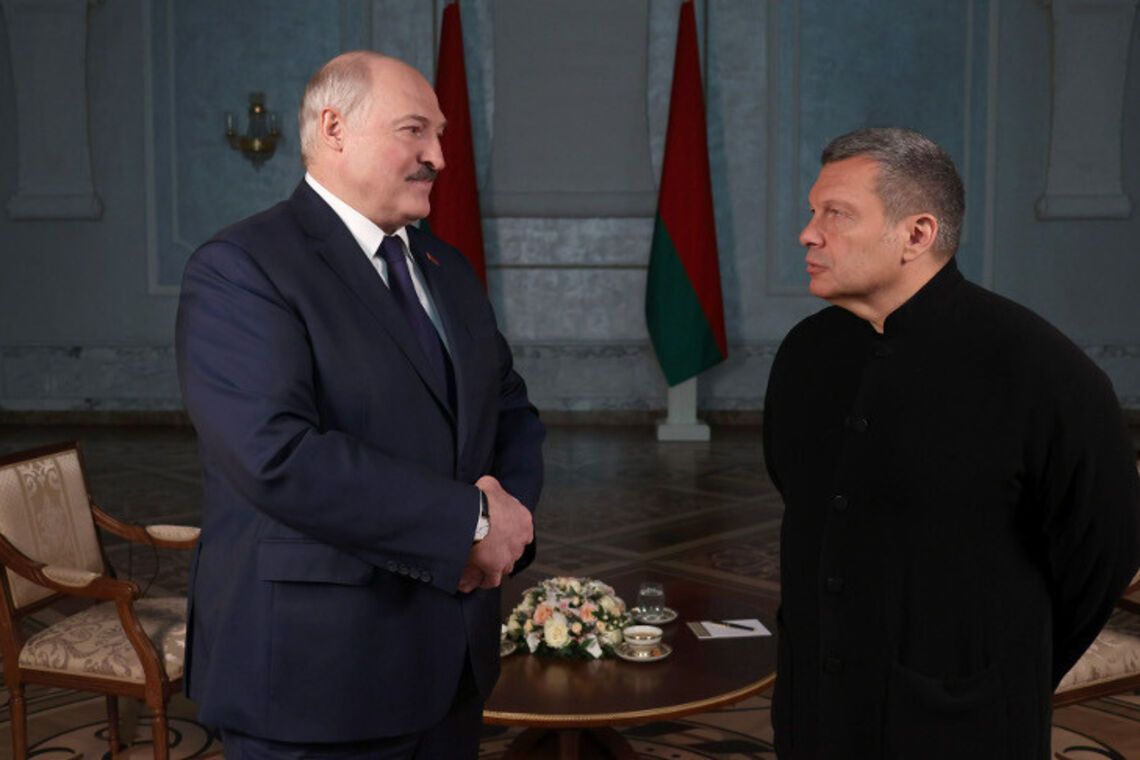 Александр Лукашенко и Владимир Соловьев