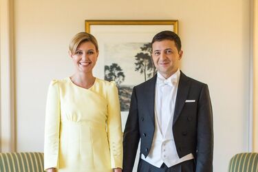 Олена та Володимир Зеленські