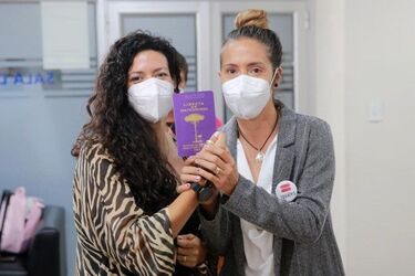 Консуело Моралес і Пабла Хойзер