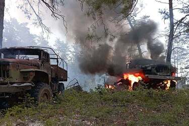 Подбитая в Украине военная техника российских оккупантов