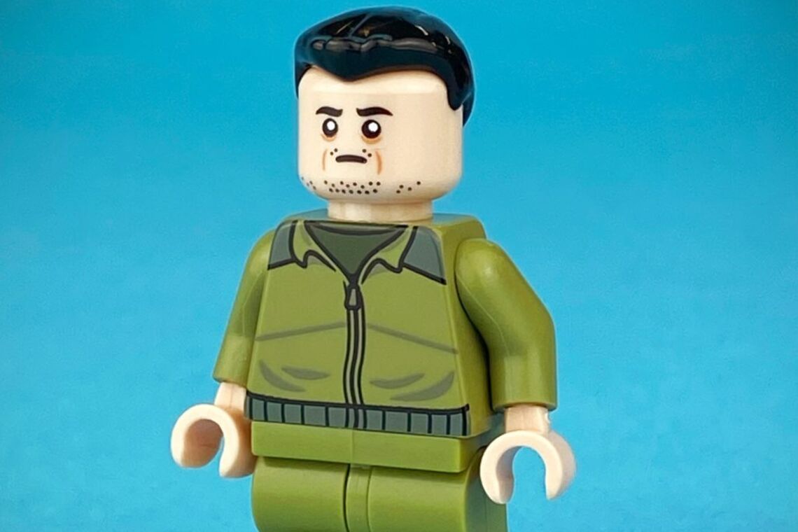 LEGO-фігурка Володимира Зеленського