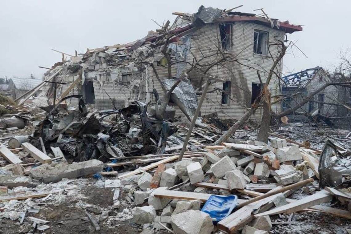 Разрушения в Житомире