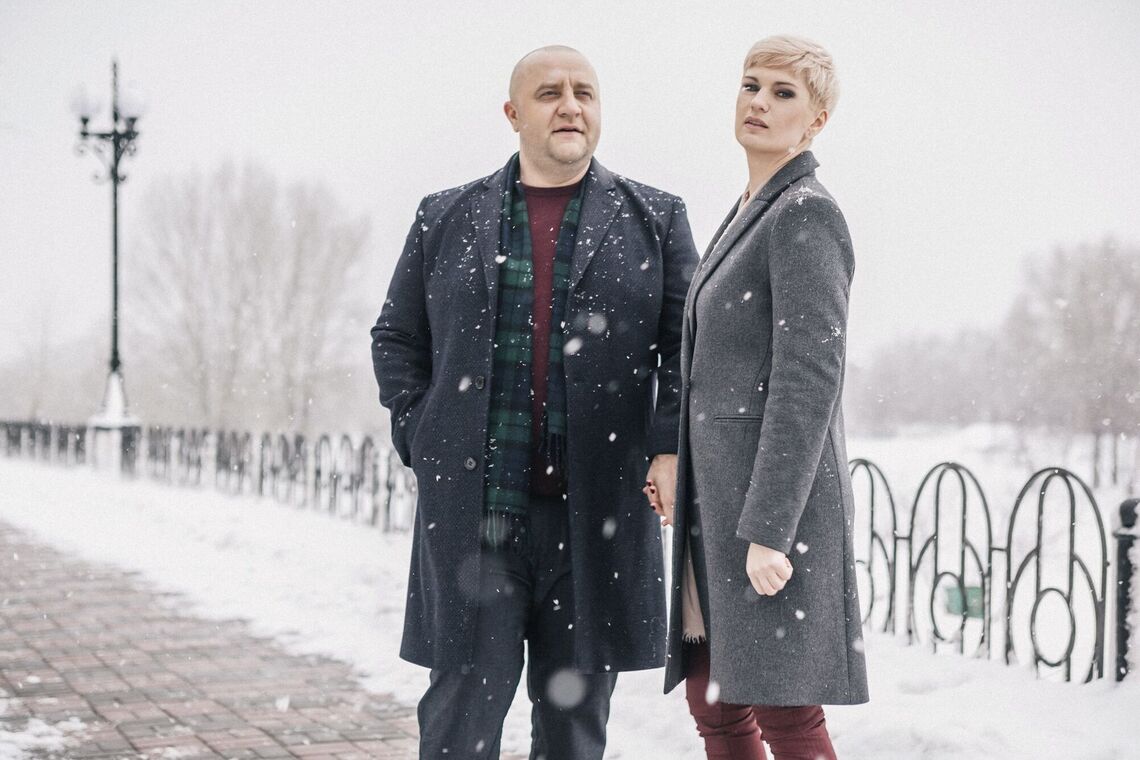 Егор Крутоголов с женой