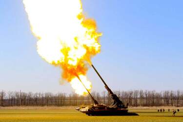 Украинская артиллерия