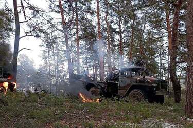 Техника российских оккупантов в Украине