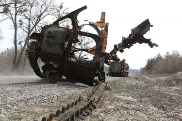 Техника российских оккупантов в Украине