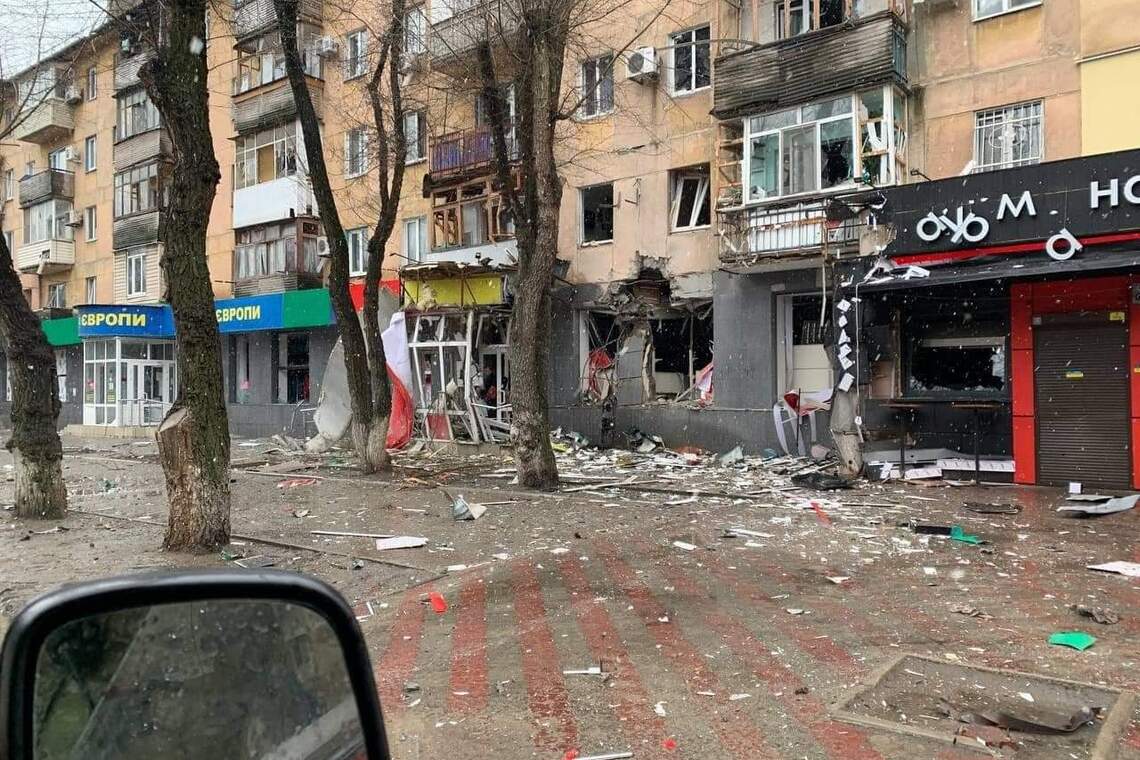 Мариуполь после нападения российских оккупантов