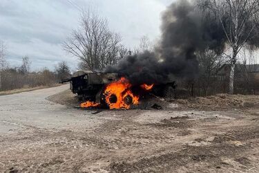 Російська військова техніка в Україні